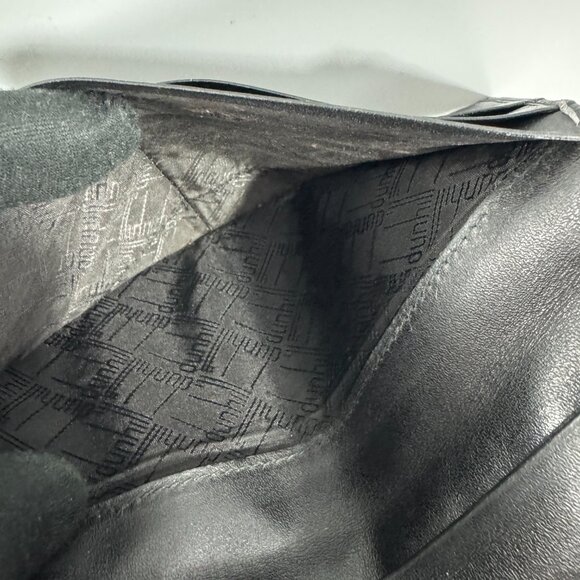 Authentic Dunhill Black Leahter Slim Long Wallet - Picture 12 of 14